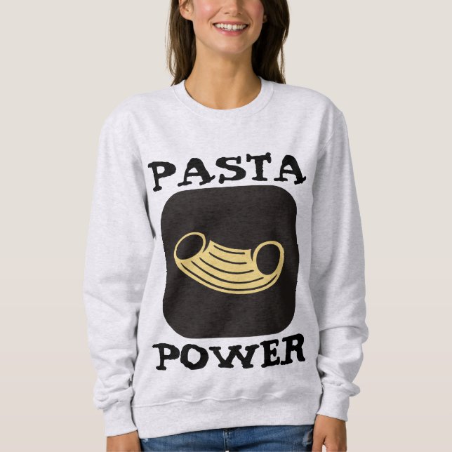 Moletom T-Shirts PASTA POWER (Frente)