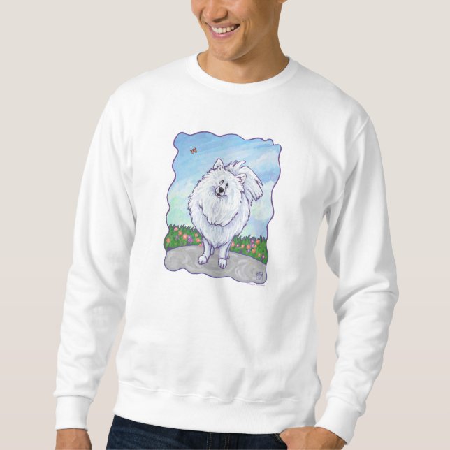 Moletom T-Shirts Pomeranas Brancas (Frente)