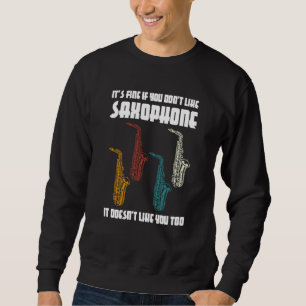 Moletom tá tudo bem se você não gosta de saxofone saxofone