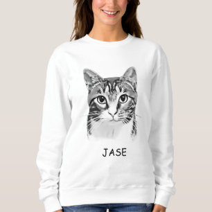 Moletom Tabby Cat Personalizado Pet Lover
