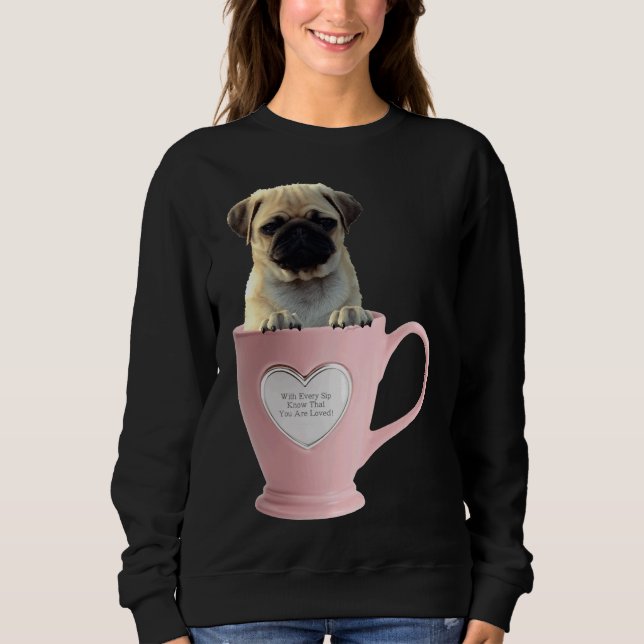 Moletom Taça Pug L Classic T-Shirt 2 (Frente)