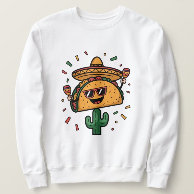 Moletom Taco "Bout a Party! (Frente do Design)