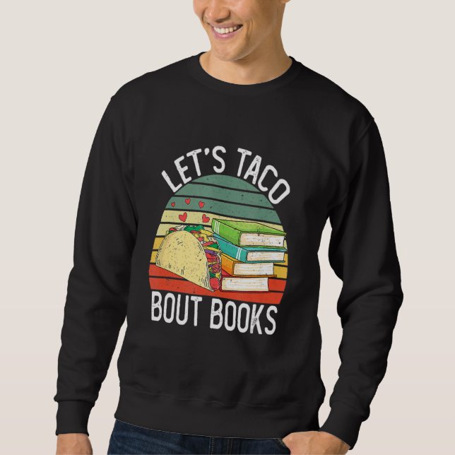 Moletom Taco Bout Books Cinco de Mayo Bookie Professor (Frente)