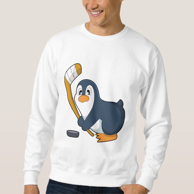 Moletom Taco de hóquei no gelo do Pinguim (Frente)