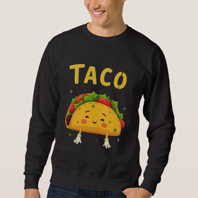 Moletom Taco mens sweatshirt (Frente)