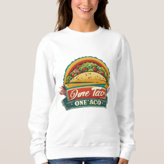 Moletom Taco Sweatshirt divertida para amantes Comidas