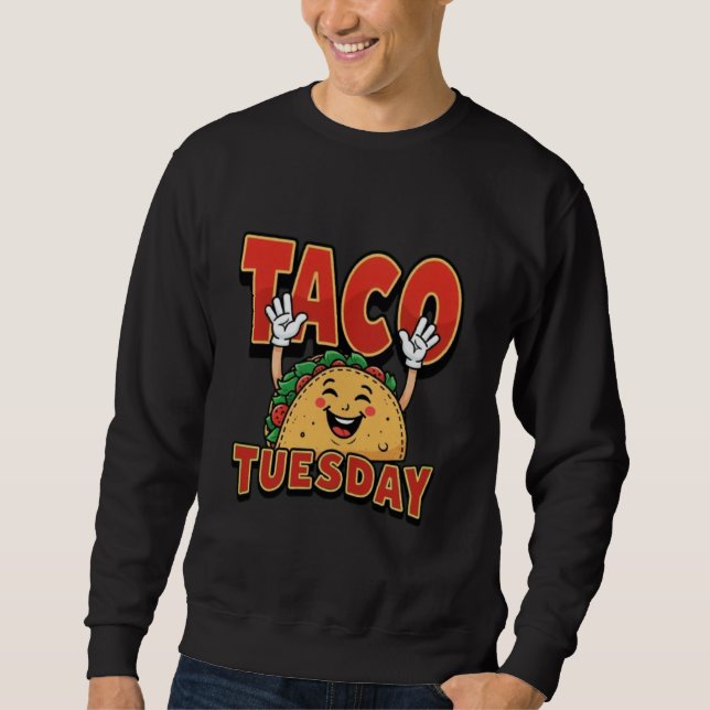 Moletom Taco TuesDay mens (Frente)