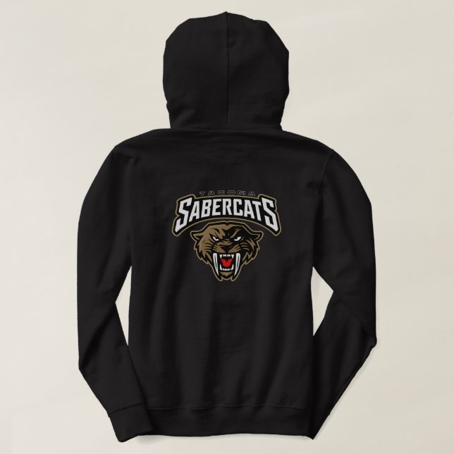 Moletom Tacoma Sabercats Modern Hoodie (Verso do Design)
