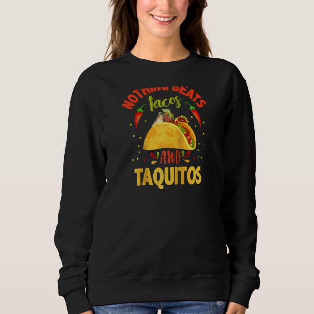 Moletom Tacos E Taquitos Cinco De Mayo Festival Mexicano (Frente)