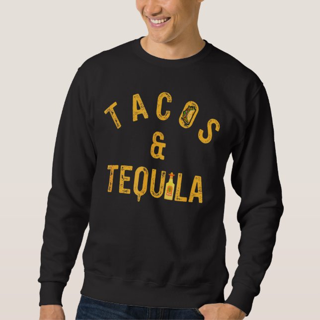 Moletom Tacos e Tequila Taco dizendo Slogan Loves (Frente)