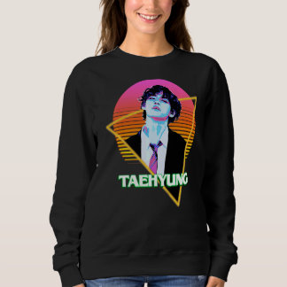 Moletom Taehuyngg Vintage Retro Sunset Música Kpop