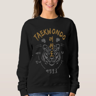 Moletom Taekwondo 5 Tenets E Tiger Itfwt