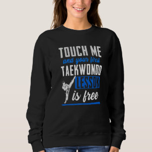Moletom Taekwondo Para Crianças Mulheres Meninas Autodefes