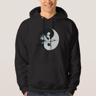 Moletom Tai Chi Grouça Branca Yin Yang Qi Gong Chinês Bran