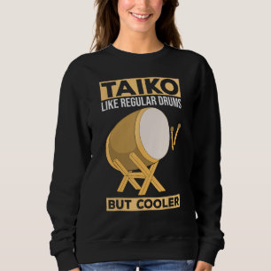 Moletom Taiko - Como Tambores Regulares - Mas Drummer Mais