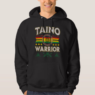 Moletom Taino Warrior Flag Nativo Americano Arawak Boriken