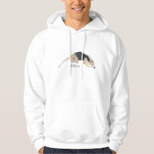 Moletom Tamandua ilustração de desenho animado