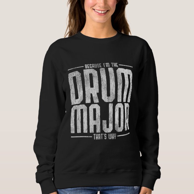 Moletom Tambor Grande Drummer Drumsticks Drumpers Drummer (Frente)