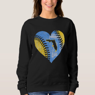 Moletom Tampa Bay Map Of Florida Retro Sport Men Women