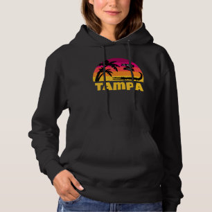 Moletom Tampa Florida Retro Sunset E Alligator