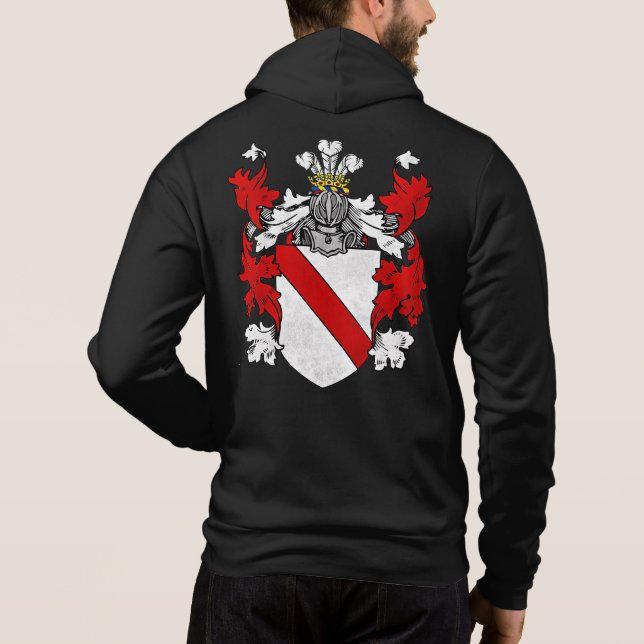 Moletom Tankersley Casaco de Braços Hoodie (Verso)