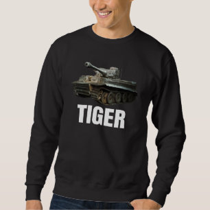 Moletom Tanque de Tigre Alemão na Segunda Guerra Mundial,