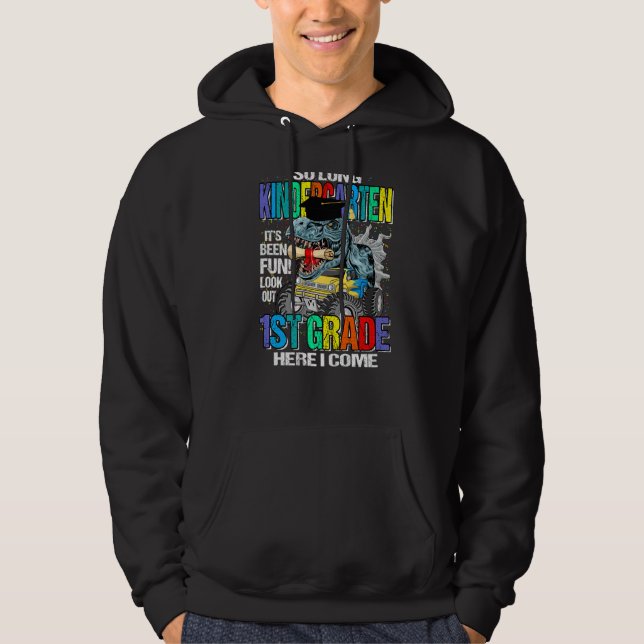 Moletom Tão Longo Jardim de Infância Aqui Eu Venho Monstro (Frente)