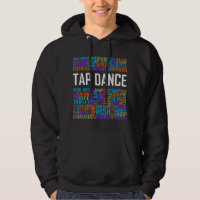 Tap Dance Words Lover Tap DancerDancing Professor