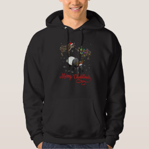 Moletom Tapir Lover Árvore Natal Luzes Animais Xmas Paj