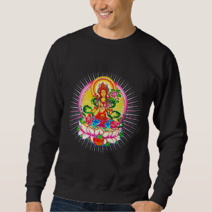 Moletom Tara Tibet Buddhism Lotus Meditation Yoga Om Fitte