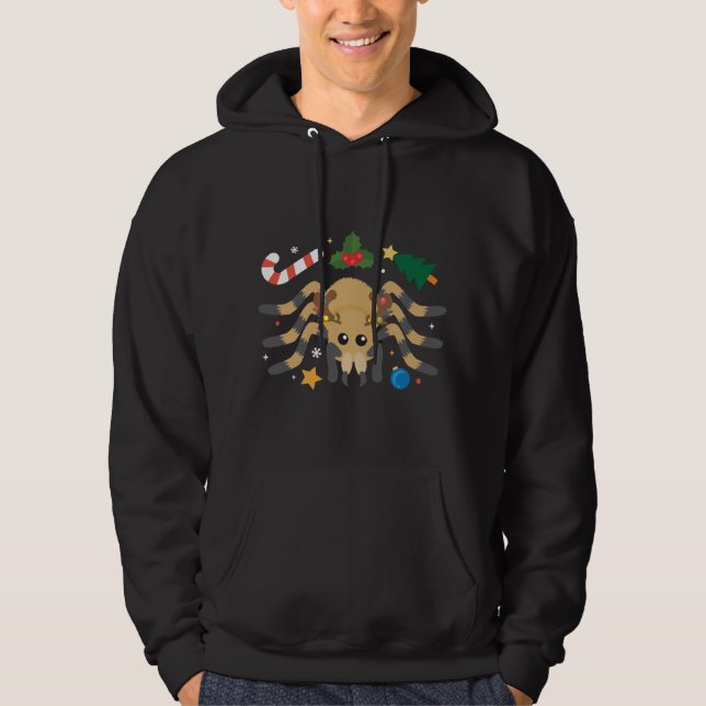 Moletom Tarantula Reindeer Funny Cute Spider Christm (Frente)