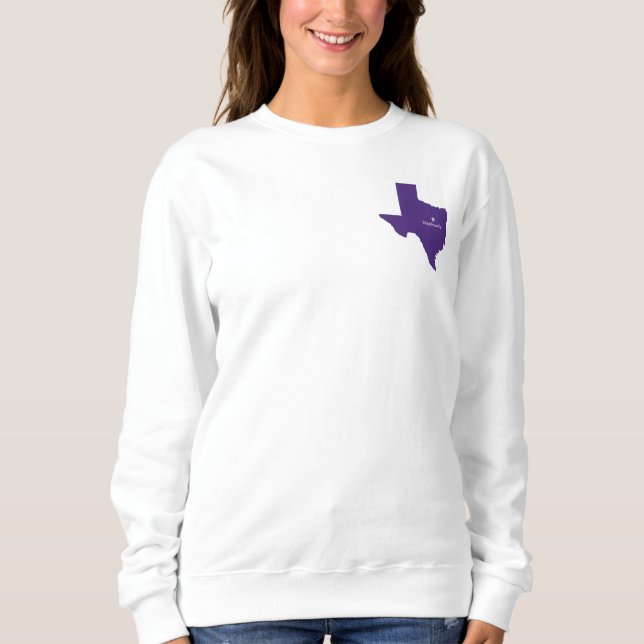 Moletom Tarleton Sweatshirt com Texan Rider (Frente)