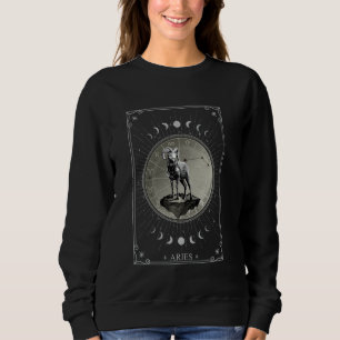 Moletom Tarot Card atesta Zodiac Sign Astrology março