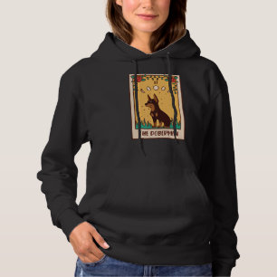 Moletom Tarot Card Occultism Magic Occultism Dog Doberman