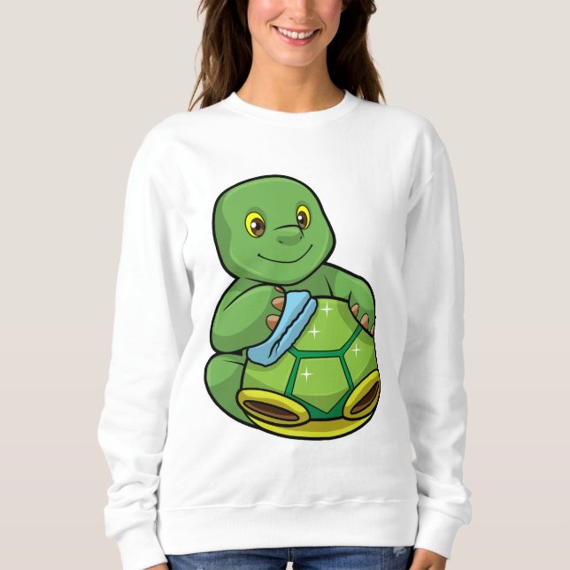 Moletom Tartaruga com Shell & Clearing Rag (Frente)