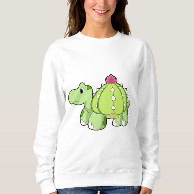 Moletom Tartaruga como Cactus (Frente)