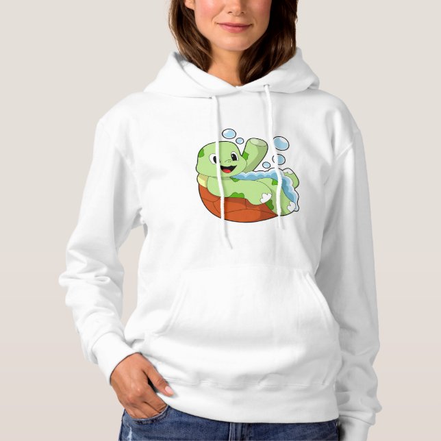 Moletom Tartaruga em banho com espuma (Frente)