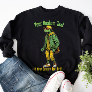 Moletom Tartaruga Engraçada Moda Animal Estilosa