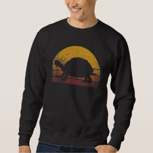 Moletom Tartaruga Retro Vintage Anos 60 70 Pôr do Sol Répt