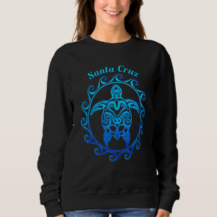 Moletom Tartaruga Tribal Azul Oceano Santa Cruz Califórnia