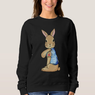 Moletom Tattoo Bunny Mãe Eu Amo Mãe
