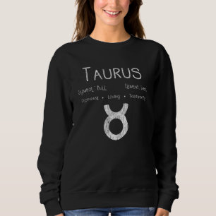 Moletom Taurus Horoscope Astrology Star Sinal de Astrologi