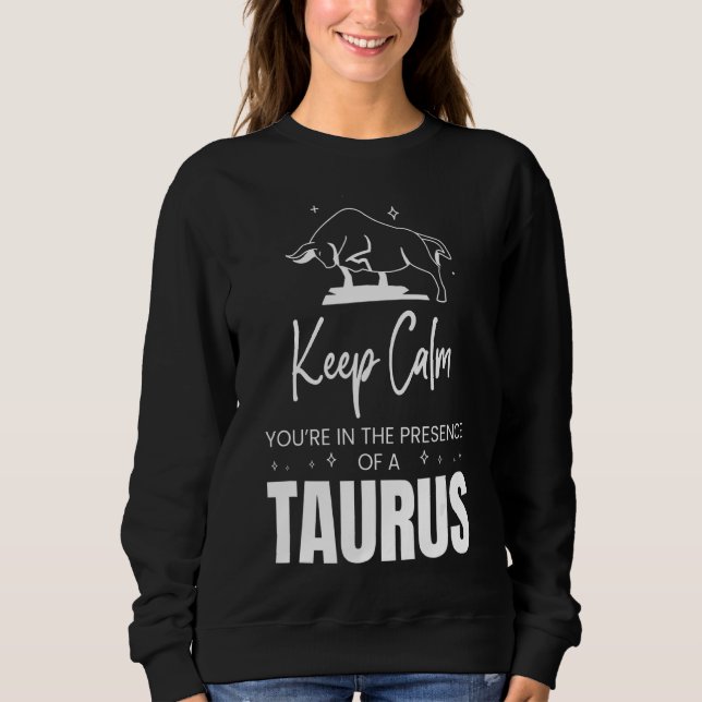 Moletom Taurus Merchandise - Época Zodiac - Sinal Astrográ (Frente)