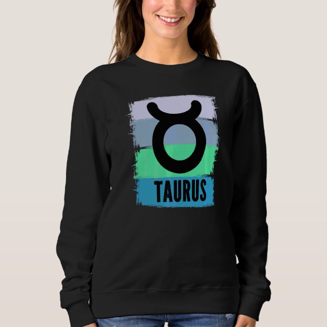 Moletom Taurus Queen Astrology Symbol Nascer Em Maio De Ab (Frente)