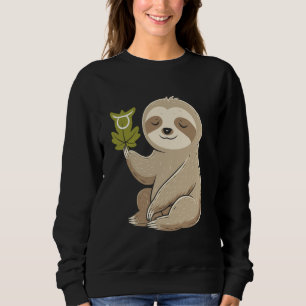 Moletom Taurus Zodiac Sloth Embriagando Natureza