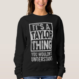 Moletom Taylors Thing