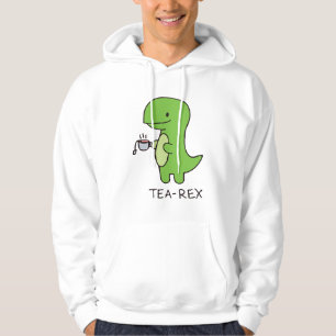 Moletom Tea-Rex, Dinossauro Fofo, Amante Divertido de Dino