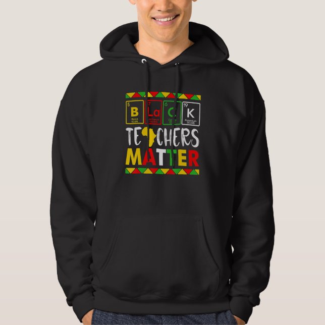 Moletom Teacher Black History Month Pride African Teacher  (Frente)
