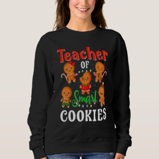 Moletom Teacher Christmas Teacher Of Smart Cookies