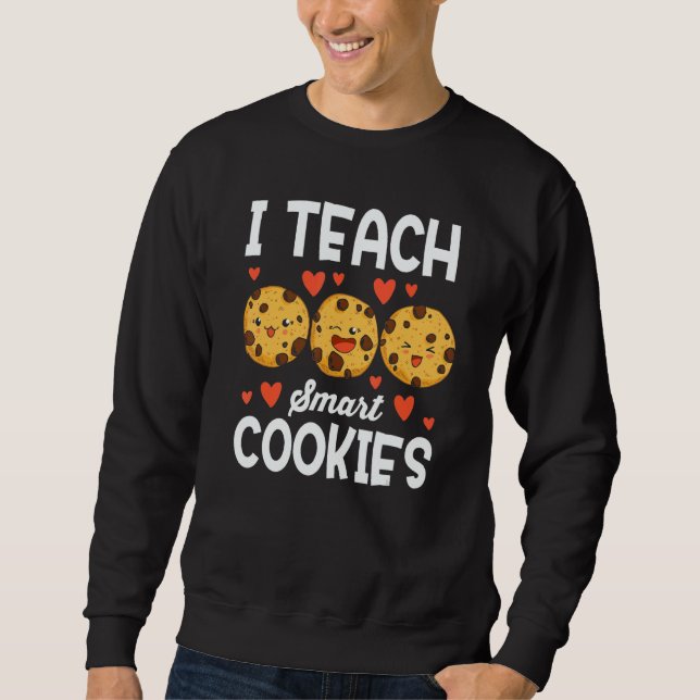 Moletom Teacher I Teach Smart Cookies Back To School Xmas (Frente)